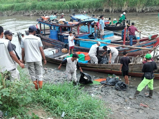 Aksi Bersih Susur Sungai Deli